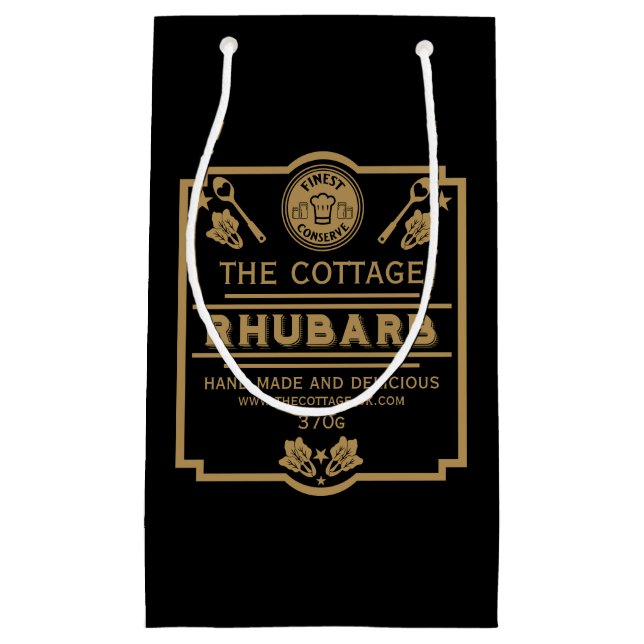 Petit Sac Cadeau Rhubarb Conserve Maker (Devant)