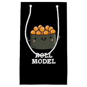 Petit Sac Cadeau Roll Model Funny Food Sushi Roll Pun