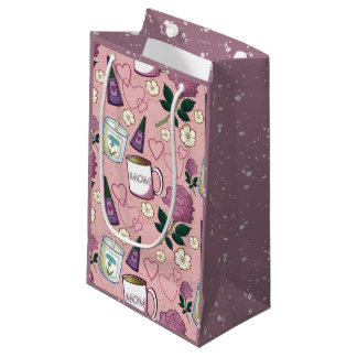 Petit Sac Cadeau Rose de la Fête des Mères