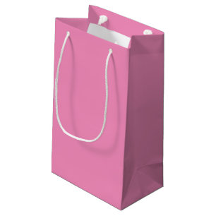 Petit Sac Cadeau Rose Préparatoire Mod Rétro Uni Intemporel