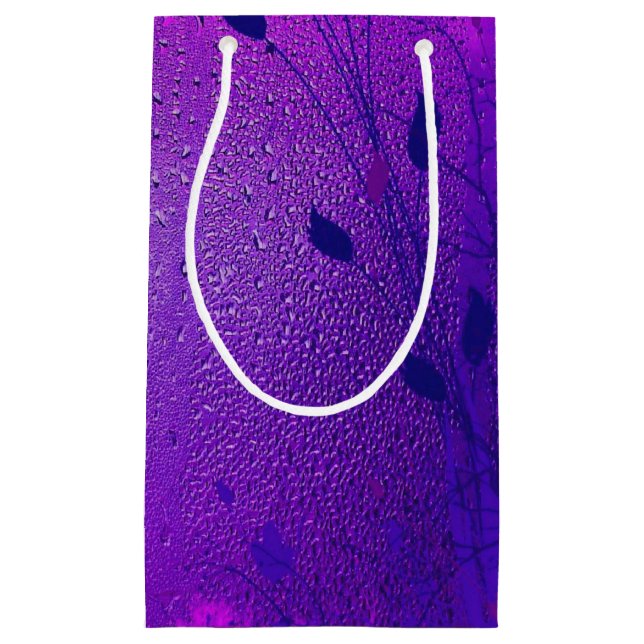 Petit Sac Cadeau Rosée ultraviolette (Devant)