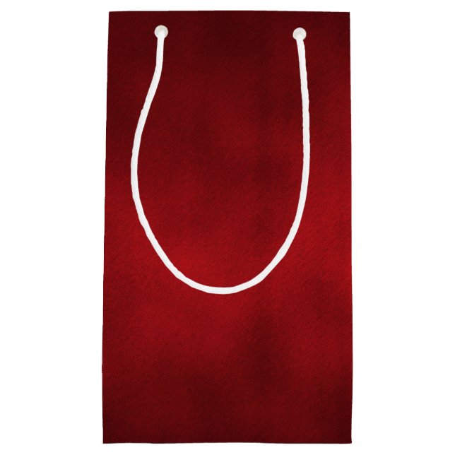 Petit Sac Cadeau Rouge Artsy Gothique Ombre (Devant)