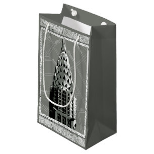 Petit Sac Cadeau Rues de New York avec l'Empire State Building