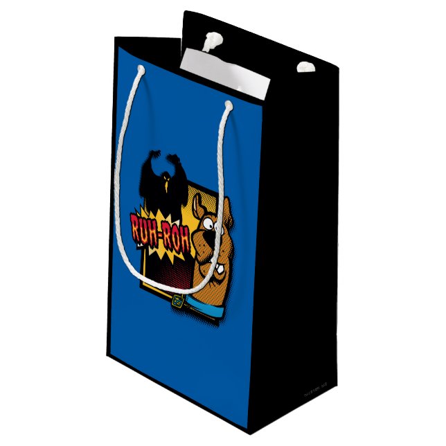 Petit Sac Cadeau Ruh-Roh Scooby-Doo et un fantôme (Dos Angle)