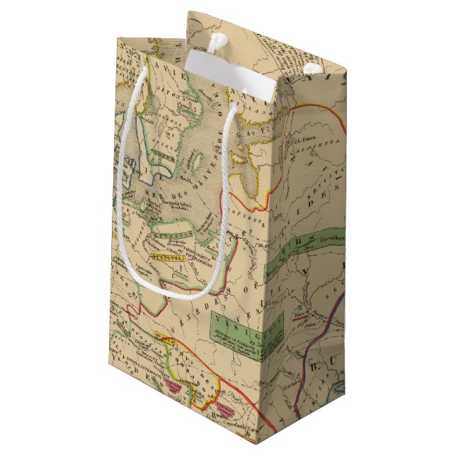 Petit Sac Cadeau Russie, suède, Norwege (Dos Angle)