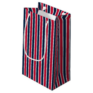 Petit Sac Cadeau RWB Baseball Coordination Stripes 1 GIFT BAG S
