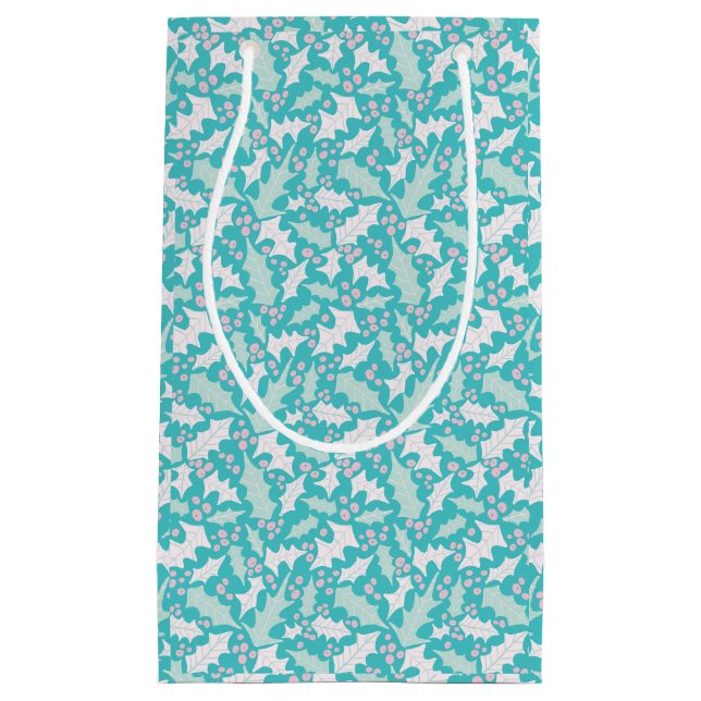 Petit Sac Cadeau Sac-cadeau Icy Holly (Devant)