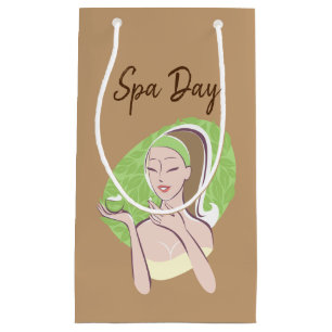 Petit Sac Cadeau Sacs-cadeaux de jour spa