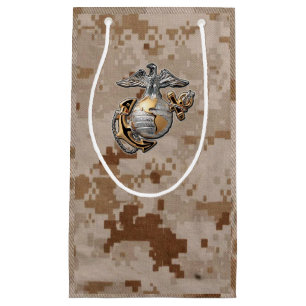 Petit Sac Cadeau Sacs-cadeaux USMC pour un cadeau Marine Corps - Lo
