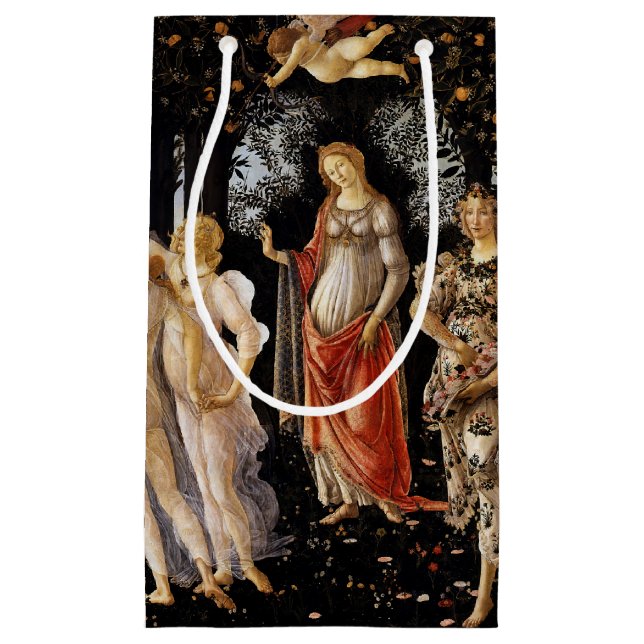 Petit Sac Cadeau Sandro Botticelli - La Primavera (Devant)