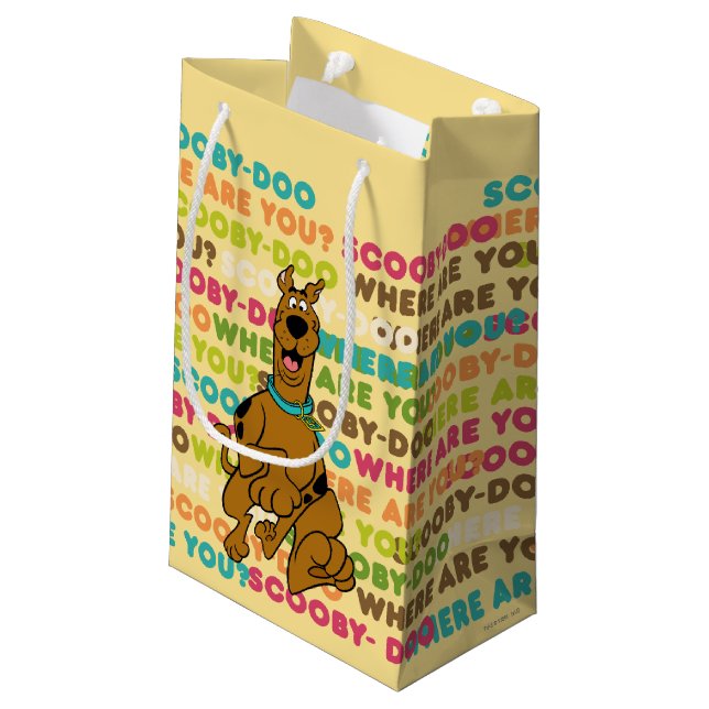 Petit Sac Cadeau Scooby-Doo Coureur "Où Es-Tu ?" (Dos Angle)