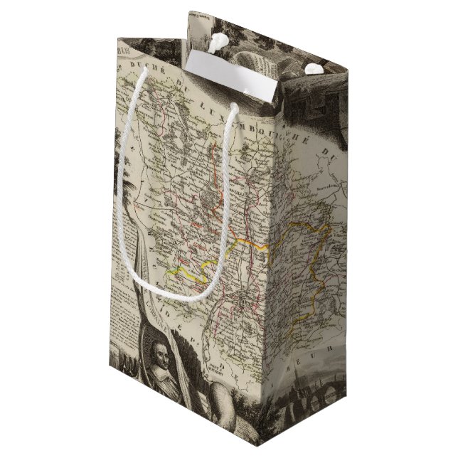 Petit Sac Cadeau Service de la Moselle (Dos Angle)