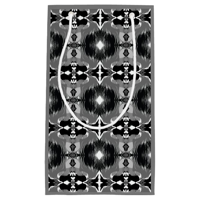 Petit Sac Cadeau Shadow Mirror Pattern  (Devant)