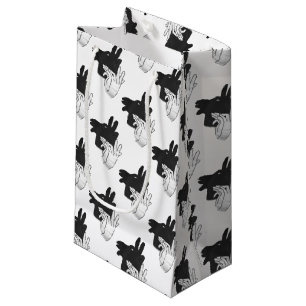 Petit Sac Cadeau Silhouette à la main Billy Goat Grey