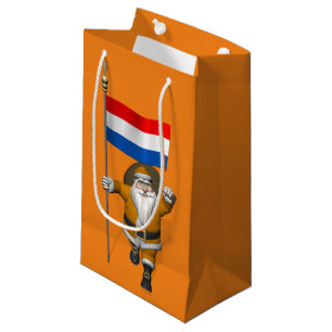 Petit Sac Cadeau Sinterklaas Avec Drapeau Du Pays-Bas