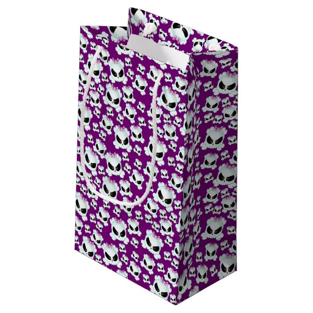 Petit Sac Cadeau Skullz Girly (Dos Angle)