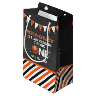 Petit Sac Cadeau Slam Dunking The Big One Basketball 1er annivers