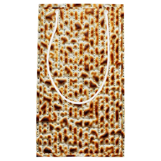 Petit Sac Cadeau Soirée de la Pâque Matzah cadeaux (Devant)