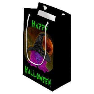 Petit Sac Cadeau Soirée de sorcière d'Halloween