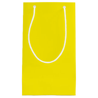 Petit Sac Cadeau Solid Sunny Yellow Color