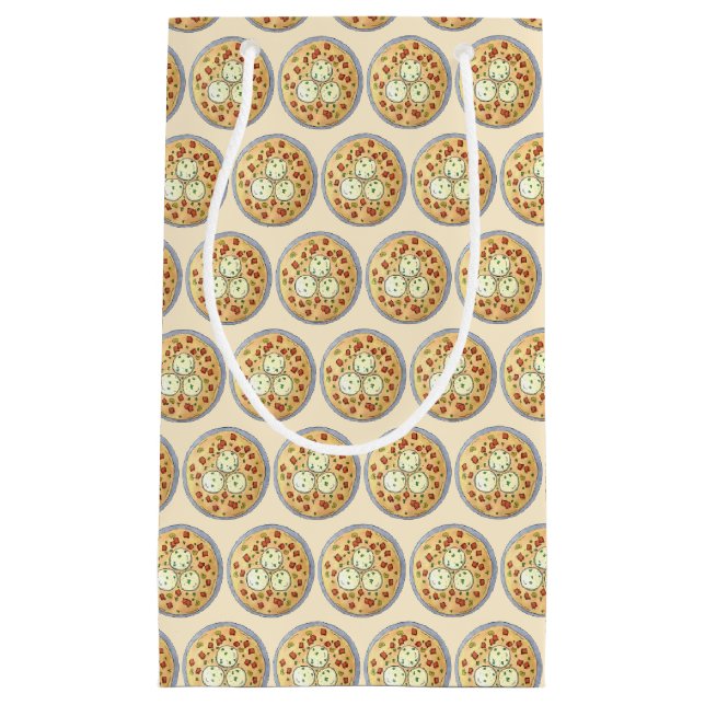 Petit Sac Cadeau Soupe de bal Matzo Matzah Cuisine juive Pâque (Devant)