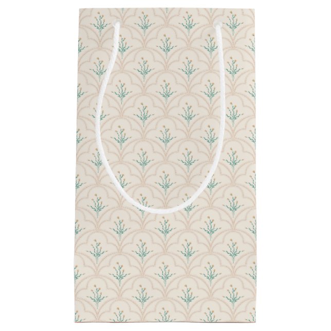 Petit Sac Cadeau Spring flower pattern small gift bag (Devant)