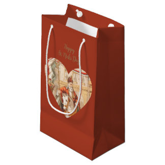 Petit Sac Cadeau St. Nicholas Hearts Sinterklaas St. Nick's Day