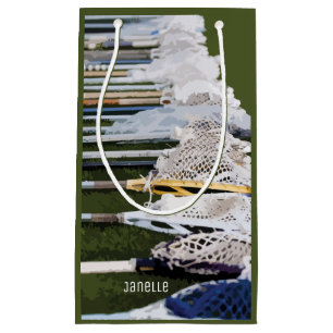 Petit Sac Cadeau Sticks de crosse d'aquarelle