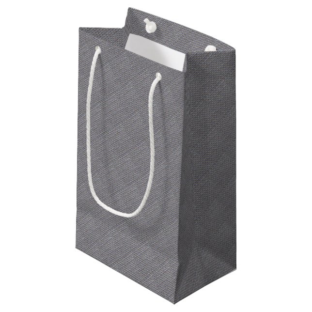 Petit Sac Cadeau Style carré (Devant Angle)