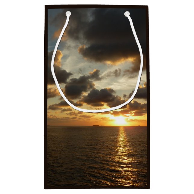 Petit Sac Cadeau Sunrise aux îles Virgin (Dos)