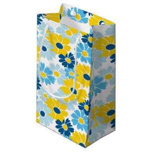 Petit Sac Cadeau Sunshine Blue Sky Blooming Daisy