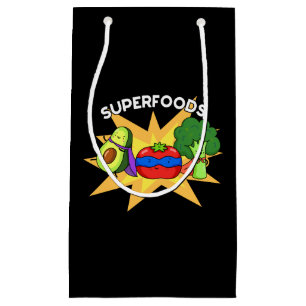 Petit Sac Cadeau Superfoods Funny Vegetable Pun