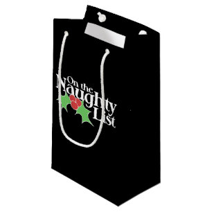 Petit Sac Cadeau Sur la liste des vilains