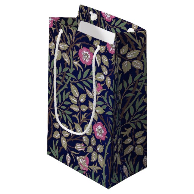Petit Sac Cadeau Sweet Briar, William Morris (Devant Angle)