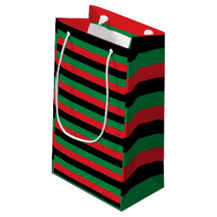 Petit Sac Cadeau Symbole drapeau panafricain et unia / Kwanzaa