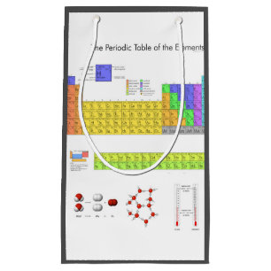Petit Sac Cadeau Tableau scientifique périodique des éléments