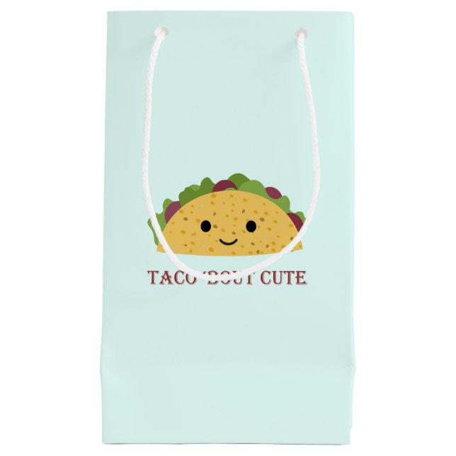 Petit Sac Cadeau Taco Bout Cute Kawaii Taco (Devant)