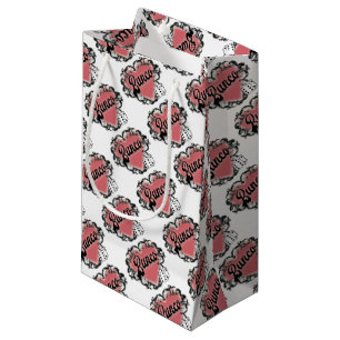 Petit Sac Cadeau tatouage de coeur de bunco