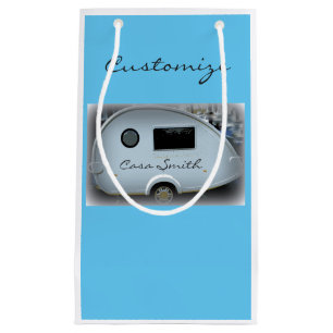 Petit Sac Cadeau Teardrop caravane gitane heureux glambages