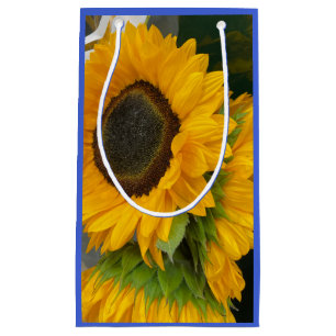 Petit Sac Cadeau Tournesol pour le 3ème anniversaire