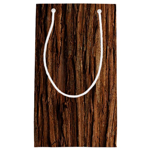 Petit Sac Cadeau Tree Bark Small Gift Bag (Devant)