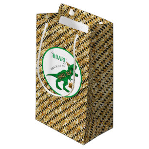 Petit Sac Cadeau Trois Rex Dinosaur 3e fête d'anniversaire