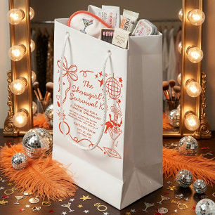 Petit Sac Cadeau Trousse de Survie pour Enterrement de Vie de Jeune