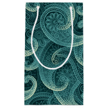 Turquoise Paisley Motif intemporel