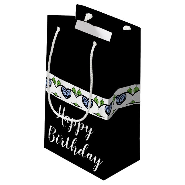 Petit Sac Cadeau Un joyeux anniversaire (Dos Angle)