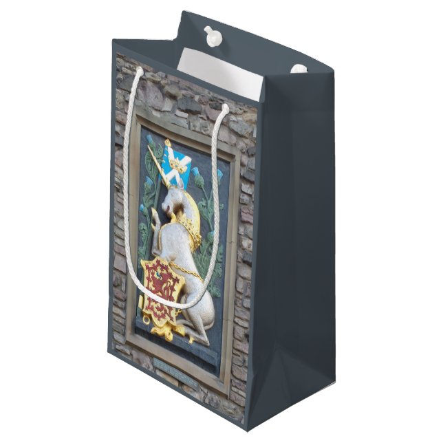Petit Sac Cadeau Unicorne, Holyrood Palace (Devant Angle)