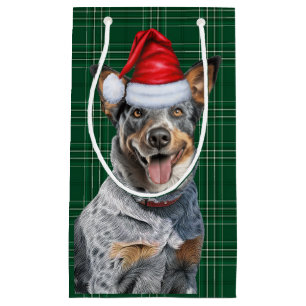 Petit Sac Cadeau Vacances Blue Heele Festif Vacances Plaid Noël