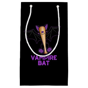 Petit Sac Cadeau Vampire Bat Funny Baseball Pun Dark BG