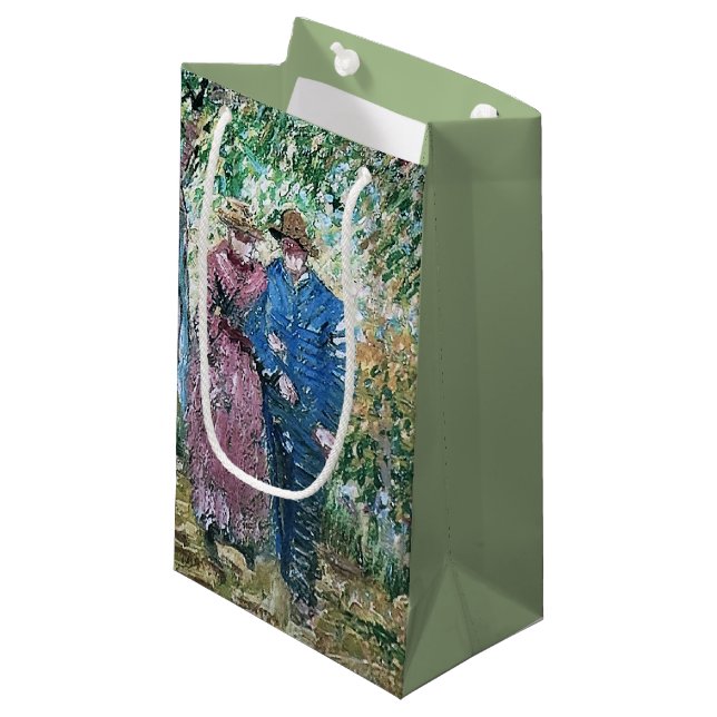 Petit Sac Cadeau Van Gogh Peinture (Devant Angle)