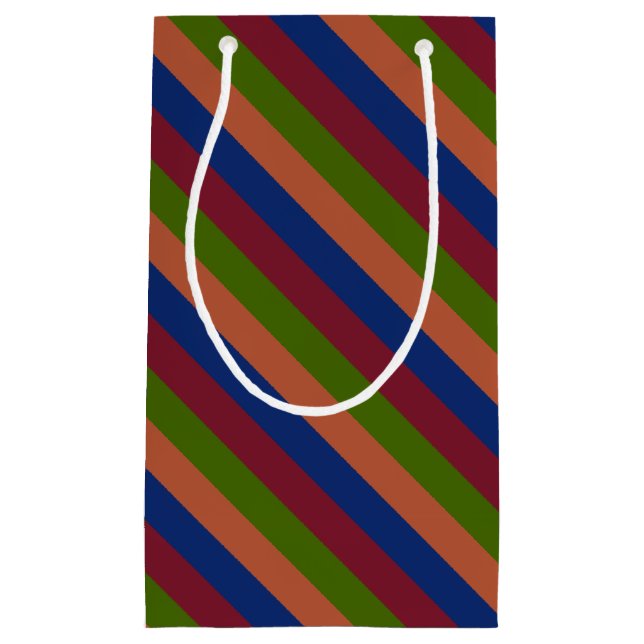 Petit Sac Cadeau Vert marine (Devant)